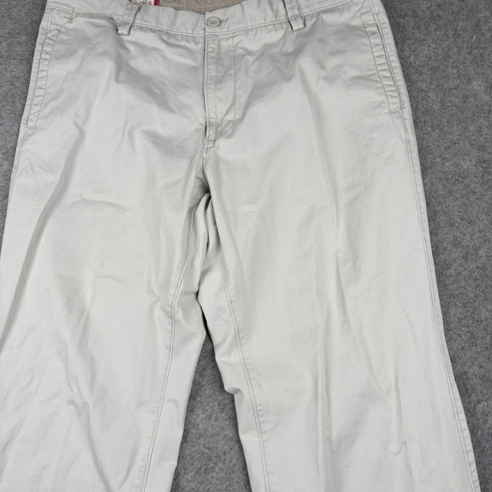 Gap Khakis Relaxed Fit Mens 40x30‎ Beige Chino Pants Cotton Outdoor Beach Casual